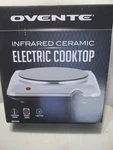 Ovente Infrared Ceramic Electric Cooktop New BG1201S 7 Inch Plate Single Burner. Fixed Price $31.49.