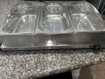 Waring Pro Buffet Server 3 Trays Model # BFS50B. Fixed Price $35.00.