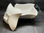 Godinger Siena 1 Qt. Covered Porcelain Baker With Warmer Stand Posh. Fixed Price $19.95.