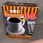 Salton Coffee Desktop Cafe Stoneware Mug And Warmer - MW5DTW. Fixed Price $9.74.