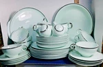Universal Potteries "ballerina Mist" Dish Set Vtg Parting Your Choice!. Fixed Price $25.00.