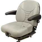 Tractor Seat For Skid Steer, Mowers, Cranes, Excavators, Rollers W/ Suspension. Fixed Price $918.79.