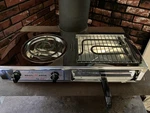 Retro Lady Winsted Electric Burner Range And Broiler, Hot Plate By Capitol. Fixed Price $125.00.