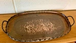 Vintage Hammered Copper Tray Made California 204 Arts And Crafts Style Lg Mcm. Fixed Price $49.00.