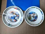 Vintage Wedgwood Thomas The Tank Engine Train Bowl Ceramic & Plate 1992. Fixed Price $42.00.