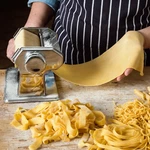 Stainless Steel Fresh Pasta Maker Roller Machine Kitchen Noodle Fettuccine Tool. Fixed Price $31.22.