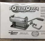 Poly-roller Polymer Clay Machine 7 From Fire Mountain Gems F23-3264TL. Fixed Price $29.99.