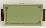 Vintage Cornwall Electric Avocado Green Wood Handle Food Warmer Tray. Fixed Price $22.00.