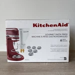 Kitchenaid Gourmet Pasta Press Ksmpexta 6 Discs Stand Mixer Attachment Maker. Fixed Price $119.99.