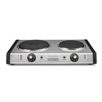 Waring Commercial WDB600 Heavy-duty 120V Ac Cast-iron Double Burner. Fixed Price $179.00.