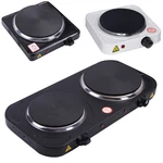 Electric Countertop Single/double Burner 2000W Cooktop Cast Iron Hot Plates. Fixed Price $28.99.