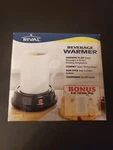 Rival Electric Beverage Warmer 2-PIECE White Mug & Heater Model BW8MW New In Box. Fixed Price $19.99.