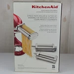 Kitchenaid Ksmpra Pasta Roller & Cutter Set Stand Mixer Attachment Steel. Fixed Price $112.00.