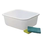 Rubbermaid 2951ARWHTCT 14.5" X 12.5" 5.7" Gal Dishpan - (6/CT) New. Fixed Price $45.75.