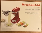 Kitchenaid Vegetable Sheet Cutter Stand Mixed Attachment New. Fixed Price $89.25.