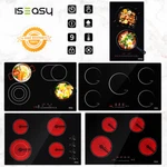 Iseasy Induction/ceramic Cooktop Touch Control Built-in 2/4/5 Burners Stove. Fixed Price $169.99.