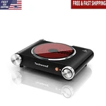 Infrared Single Burner Hot Plate 1200W Stainless Steel Design & Fast Heating New. Fixed Price $63.14.