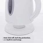 Electric Kettle, 1.7L Fast Boiling Water Heater For Coffee Tea, Bpa Free W.... Fixed Price $22.95.