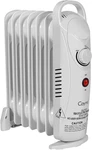 Portable Room 7-FIN Electric Indoor Space Heater White Thermostat. Fixed Price $31.99.