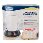 New Rival Electric Beverage Coffee Warmer BW8MW With Bonus White Mug. Fixed Price $9.95.
