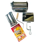 Imperia Ipasta Maker Machine Italy Easy Lock Dial Chrome New Open Box. Fixed Price $75.00.