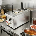 Electric Noodles Pasta Boiler 2 Holes Commercial Cooker Table Top. Fixed Price $83.68.