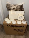 Vintage Mcm Cuisinart DLC-854 Pasta Maker Attachment For The. Fixed Price $38.00.