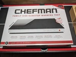 Chefman RJ22-BLACK-TC Electric Warming Tray Only Used Twice Single Setting. Fixed Price $60.00.