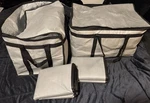 Insulated Catering Food Bags/delivery/ez Cater, Pizza, Xxxlarge, Total Of 4. Fixed Price $40.00.