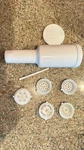 Kitchen Aid Pasta Maker Plates With Storage Stomper For Food Grinder Attachment. Fixed Price $18.99.