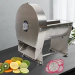 Electric Commercial Vegetable Slicer Potato Fruit Cutter Chopper Stainless Steel. Fixed Price $153.85.