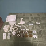 Lot Of Simac Pastamatic 700 Disc Die Plate Replacement Parts Made In Italy. Fixed Price $75.00.