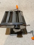 Dual-blade Multifunctional Manual Hand-cranking Operation Stainless Steel Noodle. Fixed Price $28.00.
