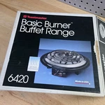 Toastmaster Basic Burner Buffet Range Model 6420 Adjustable Temperature New. Fixed Price $25.99.