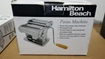Hamilton Beach Pasta Machine Flat Lasagna, Fettuccine, Spagetti Noodle Cutters. Fixed Price $20.00.