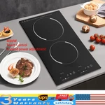 9 Gears Double Induction Cooktop, 1200W+1100W Cooker, 2-BURNER. Fixed Price $105.66.