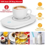 Electric Coffee & Tea Warmer Pad Quick Heating For Mugs Keeps Drinks. Fixed Price $14.84.