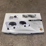 Dominion Double Flat Burner, Electric Cook Top 1800 Watts! Brand New! Great!. Fixed Price $22.33.