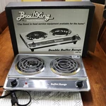 Broil King Pro Double Buffet Range Electric Cooktop Hot Plate PR-D1. Fixed Price $75.00.