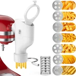 Pasta Maker Attachment For Kitchenaid Stand Mixer, 7 Interchangeable Plate. Fixed Price $86.68.
