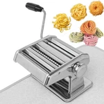 Stainless Steel Fresh Pasta Maker Roller Machine For Spaghetti Noodle Fettuccine. Fixed Price $25.98.