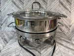 Bella Cucina 6.5QT Electric Chafing Dish. Fixed Price $50.00.