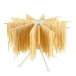 Ourokhome Collapsible Pasta Drying Rack, Plastic Foldable Homemade White. Fixed Price $18.99.