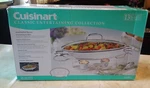 Cuisinart Classic Entertaining Stainless Steel Oval Buffet Server 13.5" Open Box. Fixed Price $58.00.