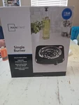 Mainstays Single Burner Kitchen Stove Top Lightweight Hot Plate - New. Fixed Price $13.49.