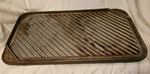 Chefs Design Reversible Griddle Grill 3535 Wisconsin Alum Fdry 20"L Lbs Guc. Fixed Price $29.99.