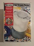 Rival Ice Cream Maker, #8210 Countertop & Frozen Yogurt Parlor, New. Fixed Price $36.99.