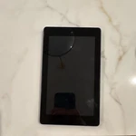 Amazon Black Tablet Portable Device Sleek Design Lightweight Electronic Gadget. Fixed Price $30.00.