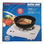 New Better Chef Im 305SB 1000W Electric Coil White Countertop Range Hot Plate. Fixed Price $51.84.