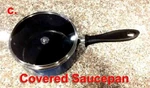 Farberware Nonstick Kitchen Cookware Blue Charcoal Pans Pots & Tools, (new). Fixed Price $28.00.